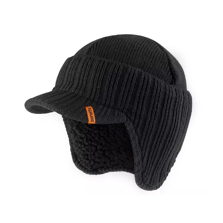 Scruffs Trade Peaked Beanie Black